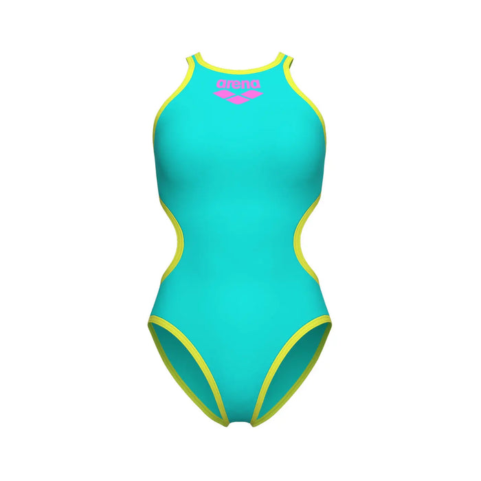 W One Biglogo One Piece water-soft green Arena