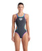 W One Double Cross Back One Piece asphalt-purple Arena