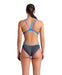 W One Double Cross Back One Piece asphalt-purple Arena