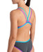 W One Double Cross Back One Piece asphalt-purple Arena