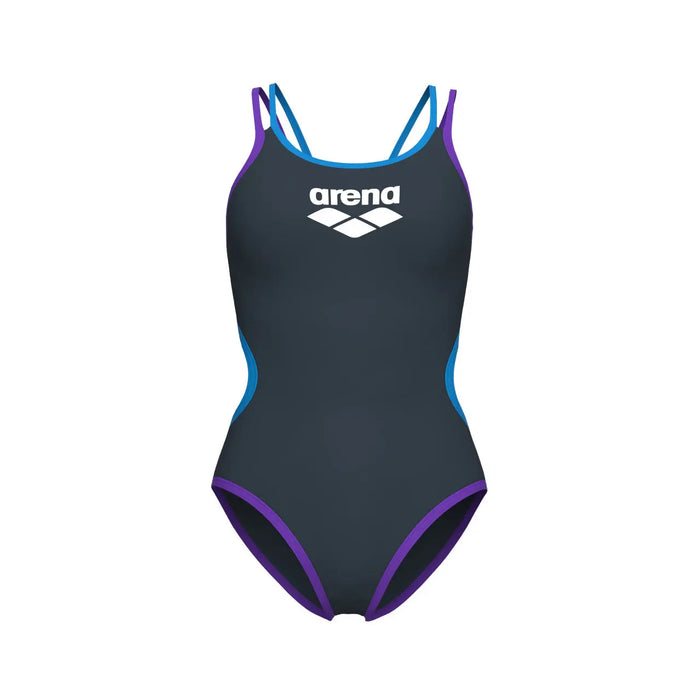 W One Double Cross Back One Piece asphalt-purple Arena