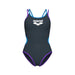 W One Double Cross Back One Piece asphalt-purple Arena