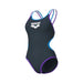W One Double Cross Back One Piece asphalt-purple Arena