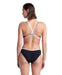 W One Double Cross Back One Piece black-white-silver Arena