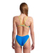 W One Double Cross Back One Piece blue-orange-green Arena
