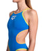 W One Double Cross Back One Piece blue-orange-green Arena