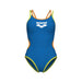 W One Double Cross Back One Piece blue-orange-green Arena