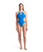 W One Double Cross Back One Piece blue-orange-green Arena
