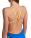 W One Double Cross Back One Piece blue-orange-green Arena