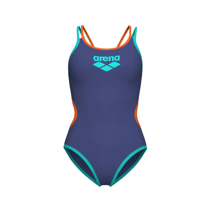 W One Double Cross Back One Piece dusk-water-orange Arena
