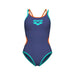 W One Double Cross Back One Piece dusk-water-orange Arena