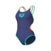 W One Double Cross Back One Piece dusk-water-orange Arena