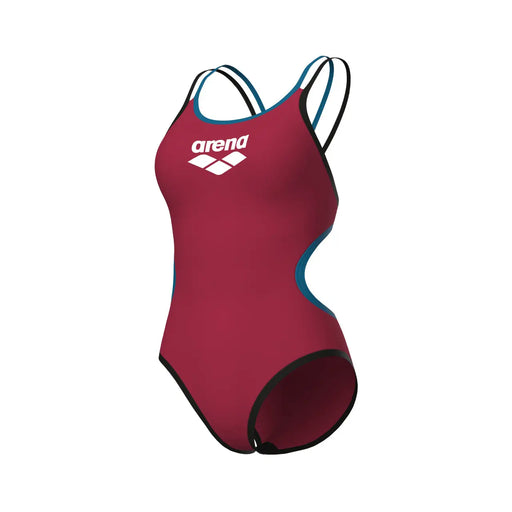 W One Double Cross Back One Piece red-black-blue cosmo Arena