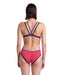 W One Double Cross Back One Piece rose neon-blue-black Arena