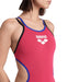W One Double Cross Back One Piece rose neon-blue-black Arena