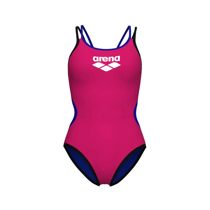 W One Double Cross Back One Piece rose neon-blue-black Arena