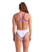 W One Double Cross Back One Piece white-blue-pink Arena