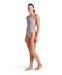 W Swimsuit Challenge Solid Team sea foam-white Arena