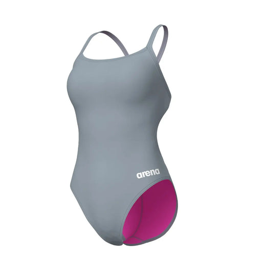 W Swimsuit Challenge Solid Team sea foam-white Arena