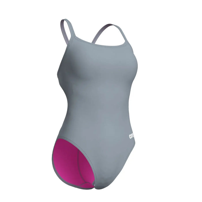 W Swimsuit Challenge Solid Team sea foam-white Arena