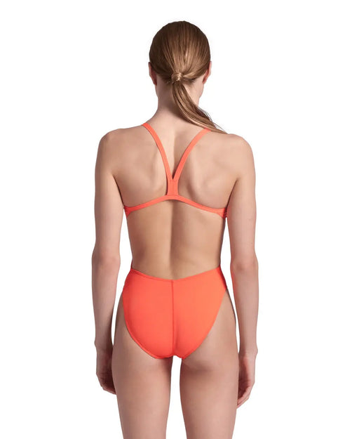 W Swimsuit Challenge Solid team-bright-coral Arena