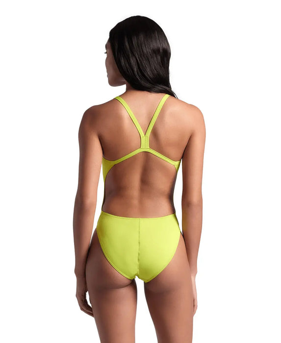 W Swimsuit Challenge Solid team-soft-green Arena