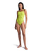 W Swimsuit Challenge Solid team-soft-green Arena