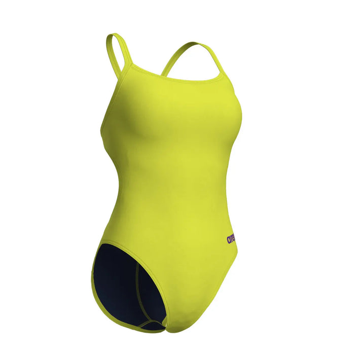 W Swimsuit Challenge Solid team-soft-green Arena