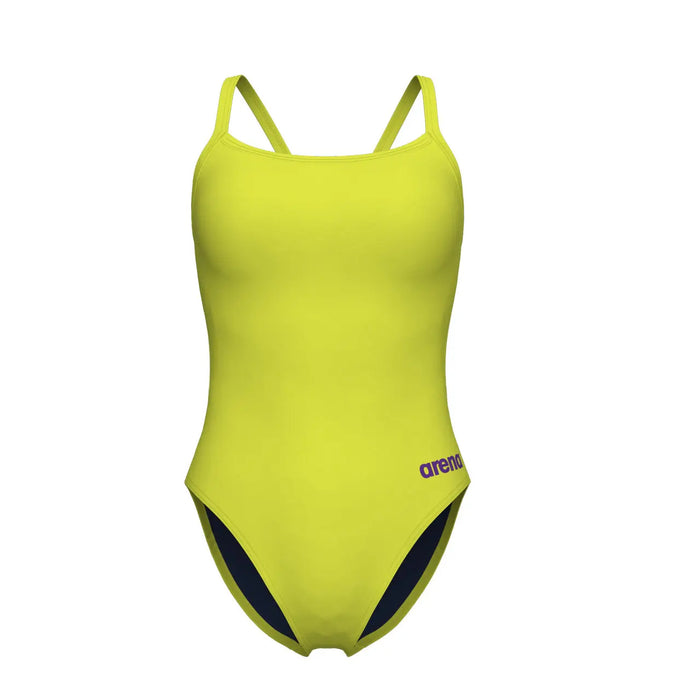 W Swimsuit Challenge Solid team-soft-green Arena