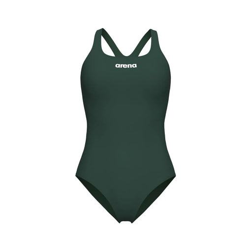 W Swimsuit Swim Pro Solid Team dark-sage/artic-lime Arena