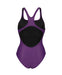 W Swimsuit Swim Pro Solid team-plum-white Arena