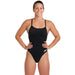 W Team Swimsuit Challenge Solid black-white