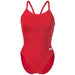 W Team Swimsuit Challenge Solid red-white